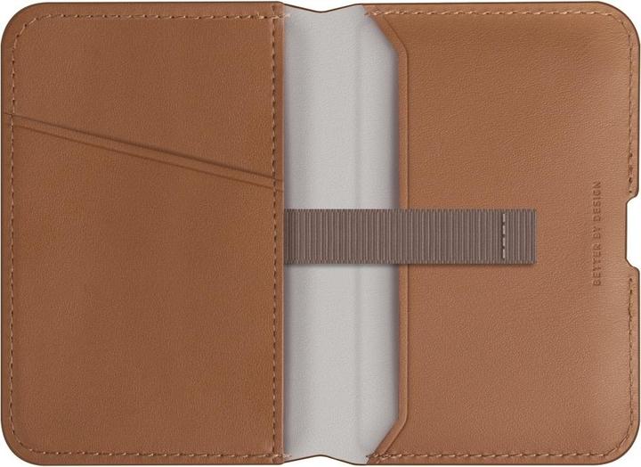 Actual product image Uniq Lyden DS RFID Magnetic Wallet with Phone Stand - Brown