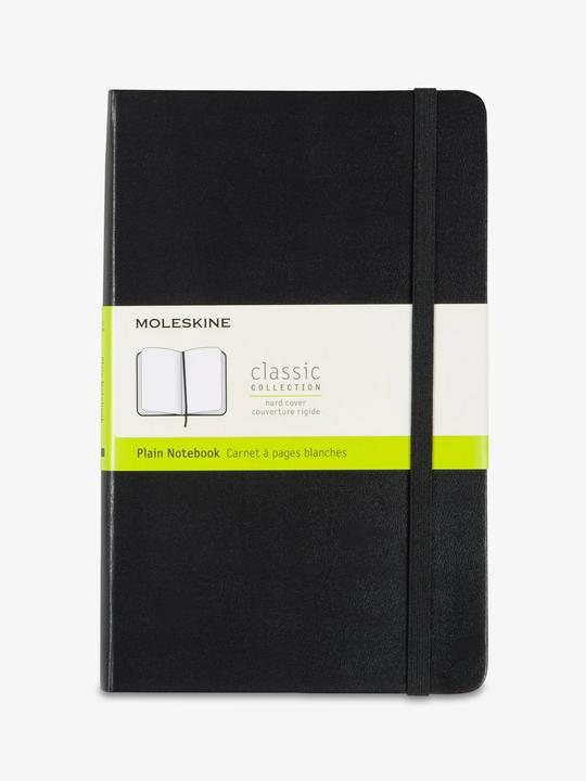 Actual product image Moleskine Notebook Classic Pocket (A6, Plain, Hardcover)