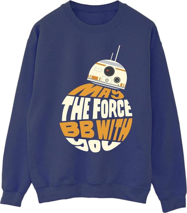 Star Wars May The Force BB8 Sweatshirt (XXL)