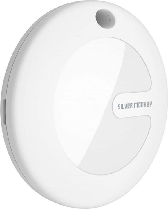 Produktbild Silver Monkey Tag Locator kompatibel mit Apple FindMy – weiss (Apple)