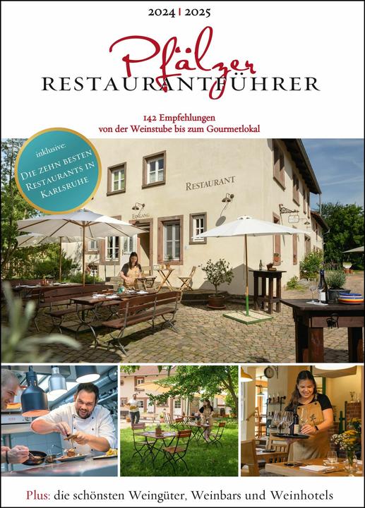 Produktbild Pfälzer Restaurantführer 2024/2025 (Deutsch, Wolfgang Faßbender, 2023)