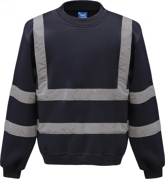 Yoko Sweatshirt hohe Sichtbarkeit Rundhalsausschnitt