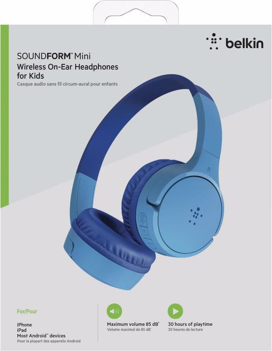 Actual product image Belkin SoundForm Mini Wireless On-Ear Headphones for Kids