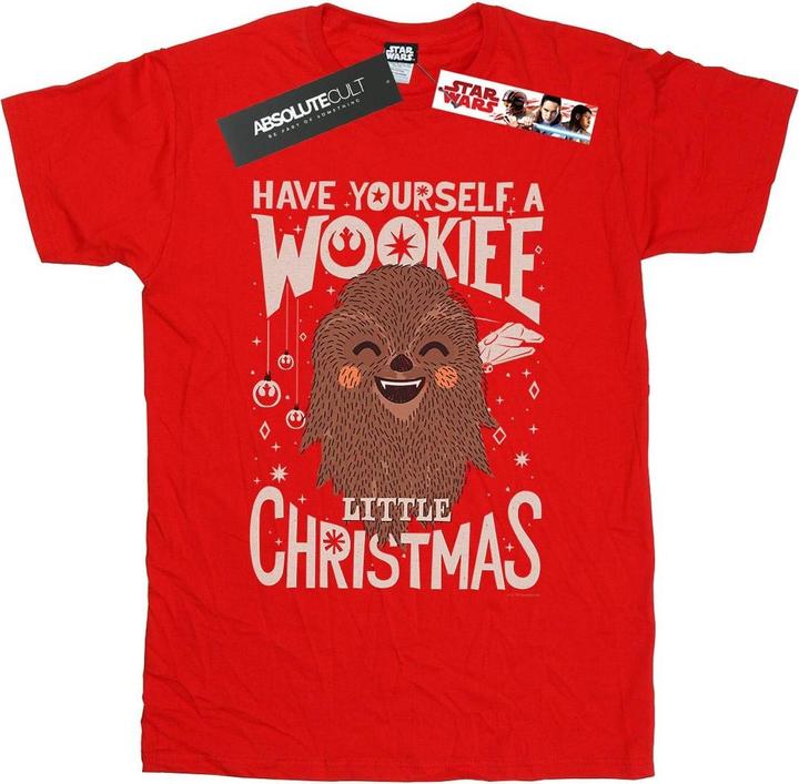 Star Wars Wookiee Little Christmas TShirt (M)