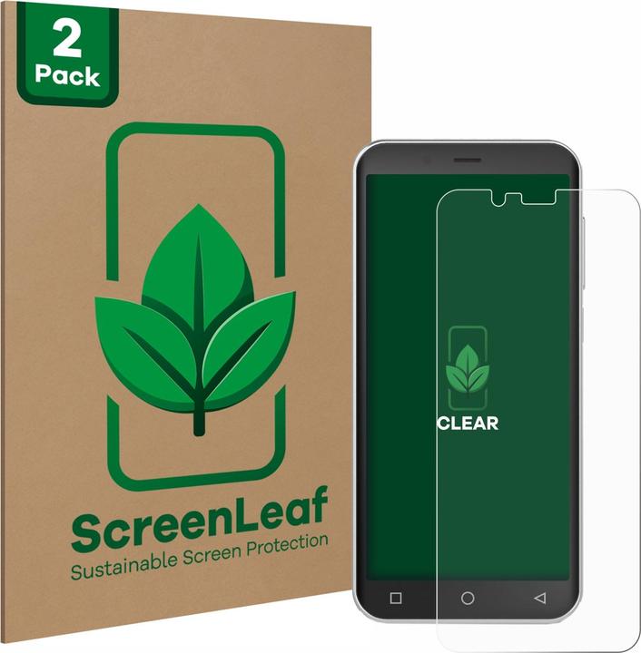 Image du produit ScreenLeaf Film de protection durable Protection d'écran Film clair transparent (2 pièce(s), Emporia Smart 4)