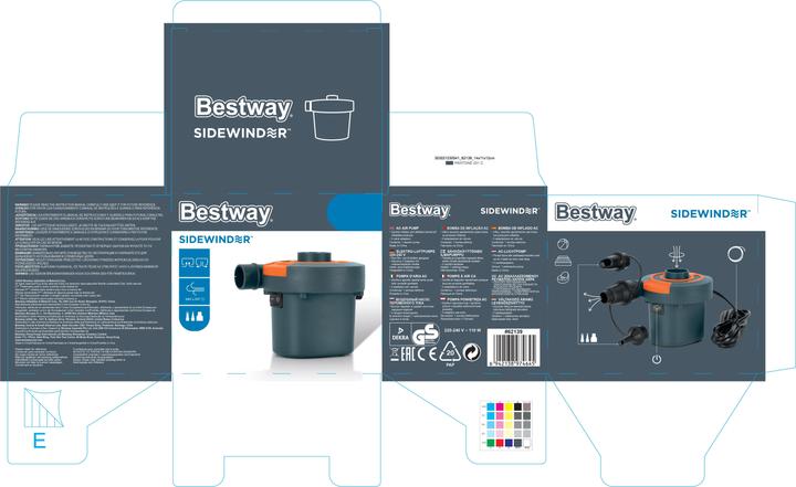 Actual product image Bestway Sidewinder