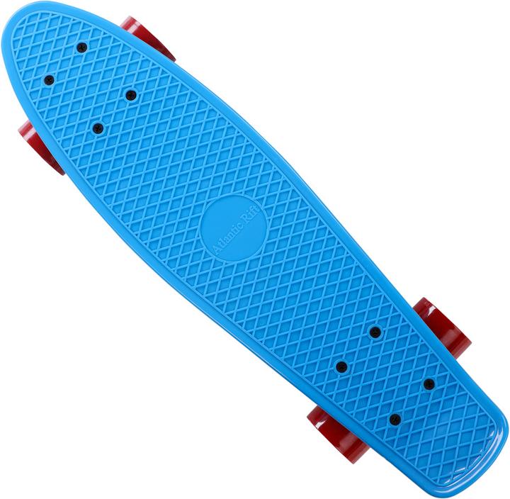 Actual product image Monzana Skateboard Mini Cruiser 57cm LED Vintage (22.44")