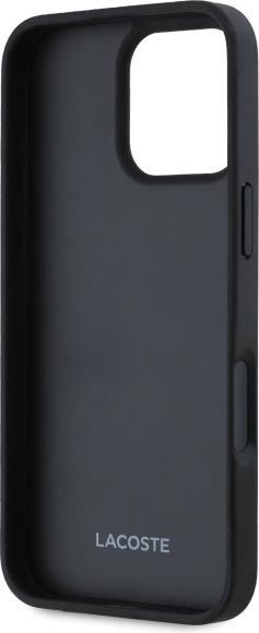 Produktbild Lacoste LCHCP16XGSPBSK iPhone 16 Pro Max 6,9" czarny/black hardcase Grip Stand Mono (Apple iPhone 16 Pro Max)