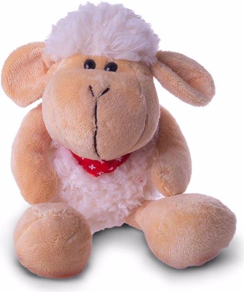 Produktbild TopSpirit Plüsch-Schaf mit Taschen (30 cm)