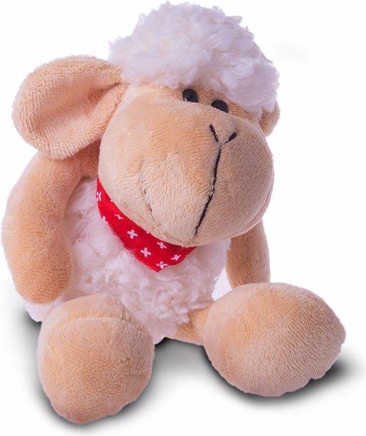 Produktbild TopSpirit Plüsch-Schaf mit Taschen (30 cm)