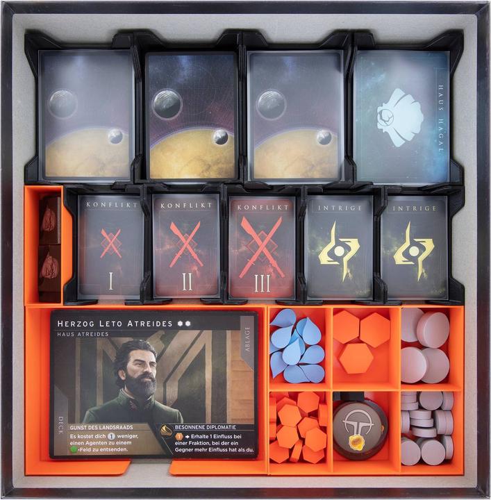 Actual product image Feldherr ORG159 - Organiser for Dune: Imperium - Basic Game Box (Plastic)