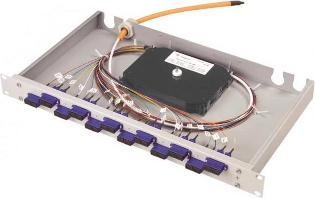Produktbild Telegärtner LWL-Patchpanel 6 Port LC 1 HE - Patch-Panel (Patch Panel)