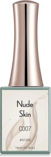 Canni Gellack Nude Skin C007 UV/LED (Nude Skin Grau, UV-Gel Lack)