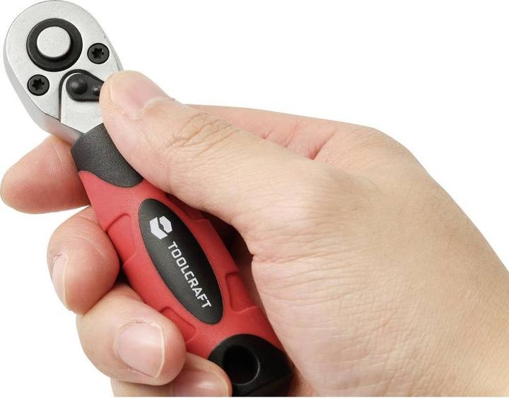 Image du produit Toolcraft TO-7767546 Mini-cliquet 1/4" (6,3 mm) 109 mm (1/4")