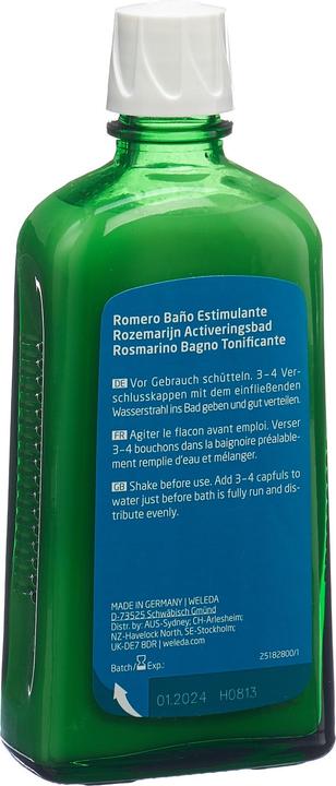 Actual product image Weleda Rosemary (200 ml, Bath oil)