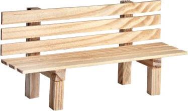 Produktbild VBS Holz-Gartenbank, 9 cm