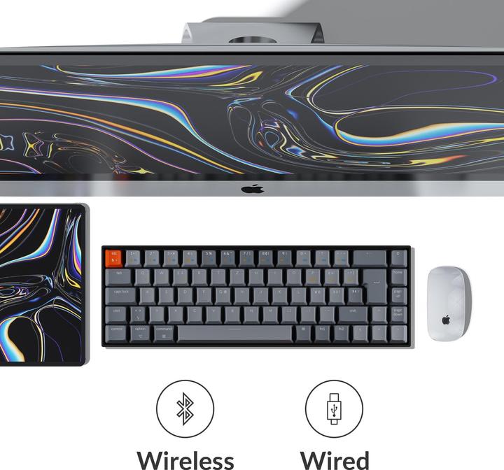 Actual product image Keychron K6 (CH, Cable, Wireless)