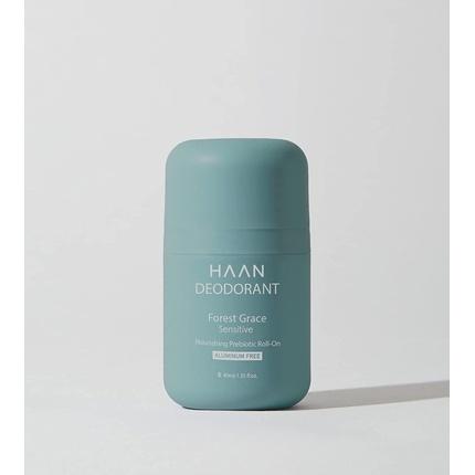 Actual product image Haan Scent Forest Grace Aluminum-Free Deodorant for Sensitive Skin 40ml - Vegan and Refillable (Roll-on, 40 ml)
