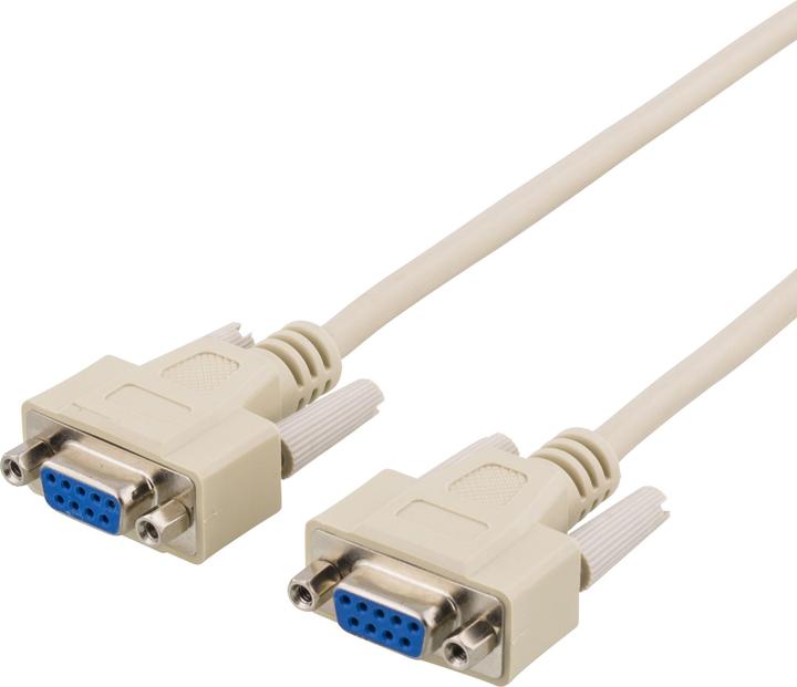 Produktbild Deltaco serielt kabel - DB-9 til D (3 m)