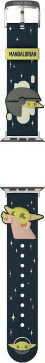 Actual product image Moby Fox Star Wars - Apple Watch Armband 38/40/41/42/44/45/49 mm (The Mandalorian Grogu Using The Force 3D) (Silicone)
