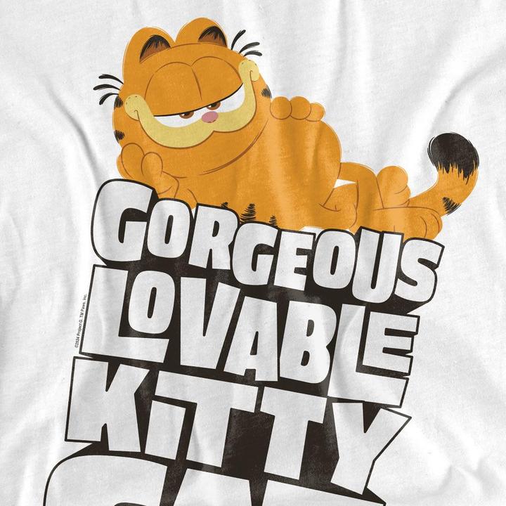 Immagine prodotto Garfield Lovable Kitty Cat Maglietta Uomo (4XL)