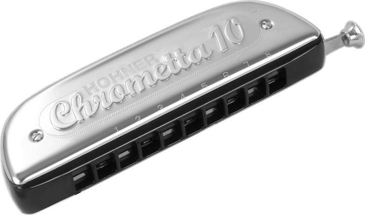 Actual product image Hohner Chrometta 10 (Harmonica, Chromatic, C major)