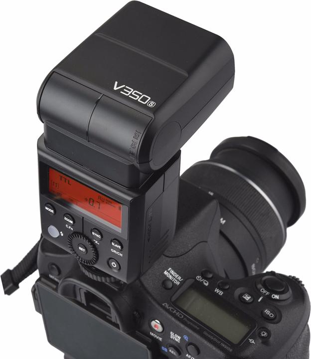 Actual product image Godox V350S (Plug-on flash, Sony)