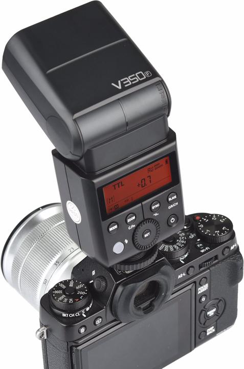 Actual product image Godox V350F (Plug-on flash, Fujifilm)