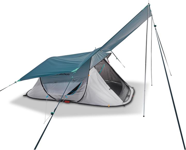Image du produit Quechua Tarp Bâche de protection multifonctionnelle (Bâche, 2.39 kg, 4 personnes)