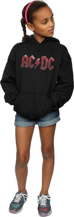 Produktbild AC/DC Red Ice Logo Kapuzenpullover Mädchen (128)