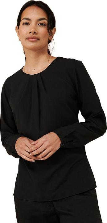 Produktbild Henbury Bluse Bundfalten Langärmlig (4XL)