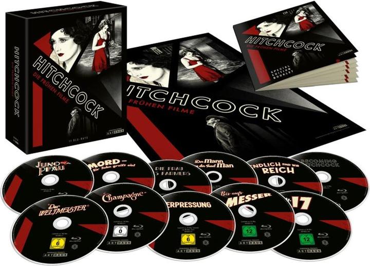 Immagine prodotto Alfred Hitchcock - I primi film (Blu-ray, 20250116, Tedesco, Inglese)