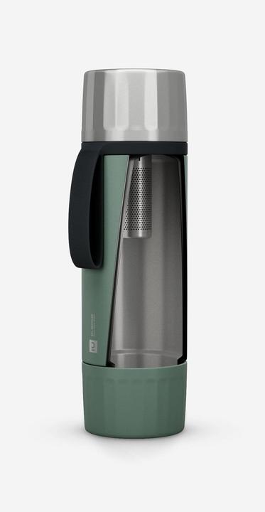 Immagine prodotto Quechua Pallone sottovuoto da 1 litro in acciaio inox chiusura rapida Hiking - MH900 (1 l)