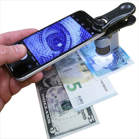 Actual product image Carson Microscope avec LED MicroMiniHookUp
