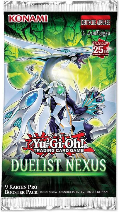 Actual product image Yu-Gi-Oh Duelist Nexus (German, Booster Pack)