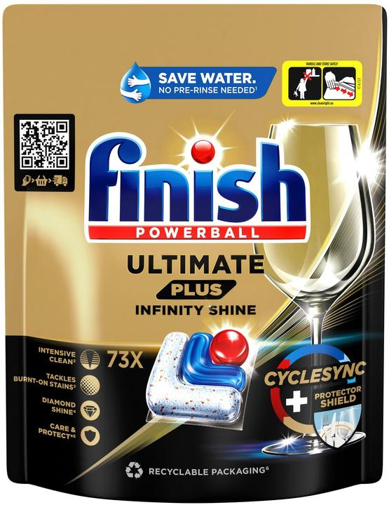 Produktbild Finish Ultimate Plus Infinity Shine (Tabs, 146 Waschgänge)