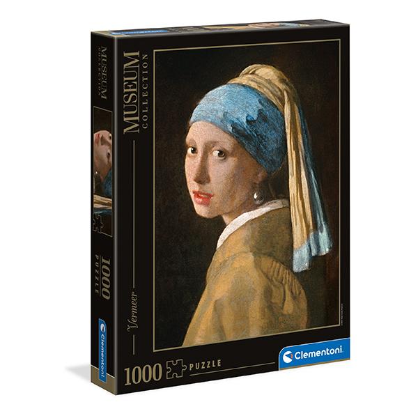 Productafbeelding Clementoni Puzzelmeisje met parel deel (1000 onderdelen)