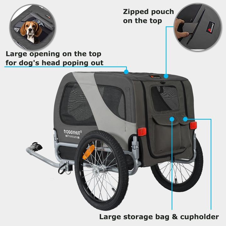Tiggo Fahrrad Hundeanhänger bis 23 kg