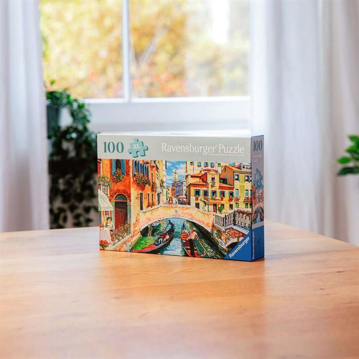 Actual product image Ravensburger Puzzle 12001365 - Venice - Puzzle for older people and seniors, with 100 extra pieces (100 pieces)