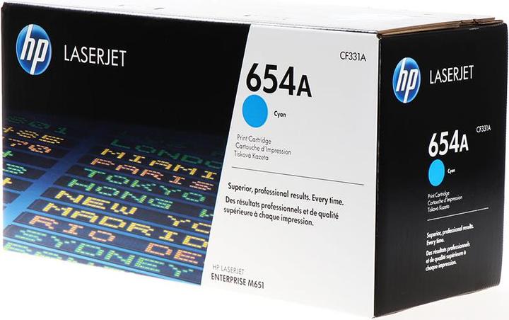 Actual product image HP 654a (C)