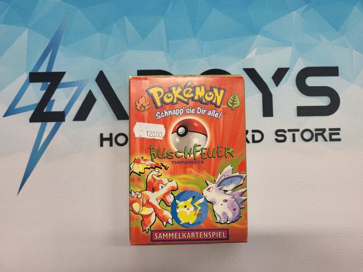 Produktbild Pokémon Basis: Buschfeuer Themendeck DE (Deutsch, Booster Pack)