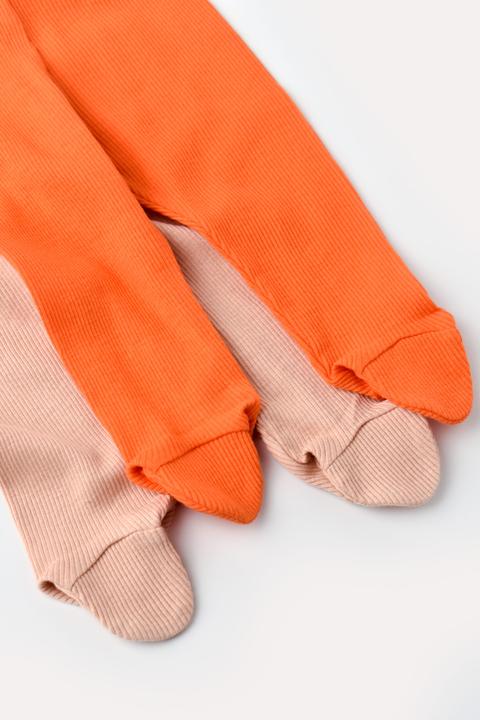 Actual product image BabyCosy 2 Pcs Footed Pant (68)