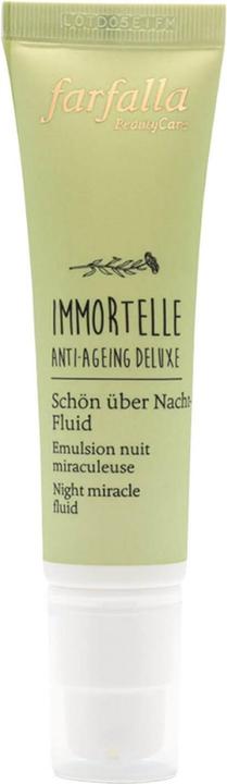 Actual product image Farfalla IMMORTELLE Anti-Aging Deluxe Beautiful Overnight Fluid (30 ml, Face fluid, Night cream)
