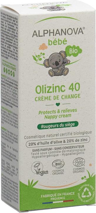 Alphanova BB Olizinc 40 Wound Protection Cream Crema biologica