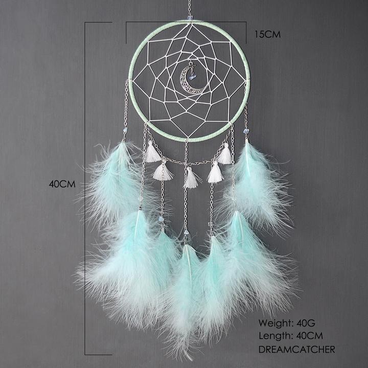 Cover-Discount Traumfänger Dreamcatcher Mond violett