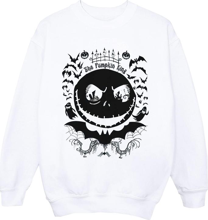 Disney Nightmare Before Christmas Jack The Pumpkin King Sweatshirt (L)