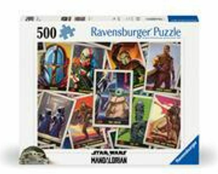 Immagine prodotto Ravensburger Puzzle 12000216 - Alla ricerca del bambino - Puzzle di Star Wars Mandalorian da 500 pezzi (500 pezzi)