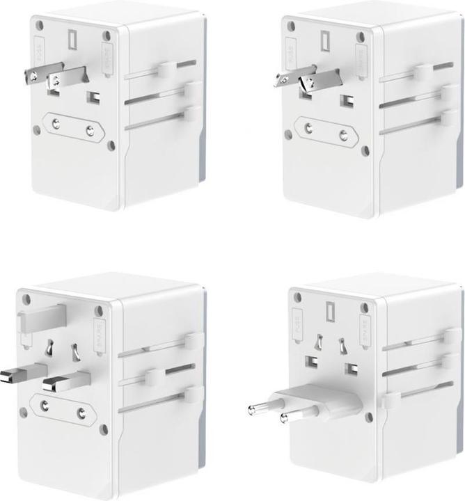 Immagine prodotto Dudao Adattatore universale da viaggio A65Pro Bianco