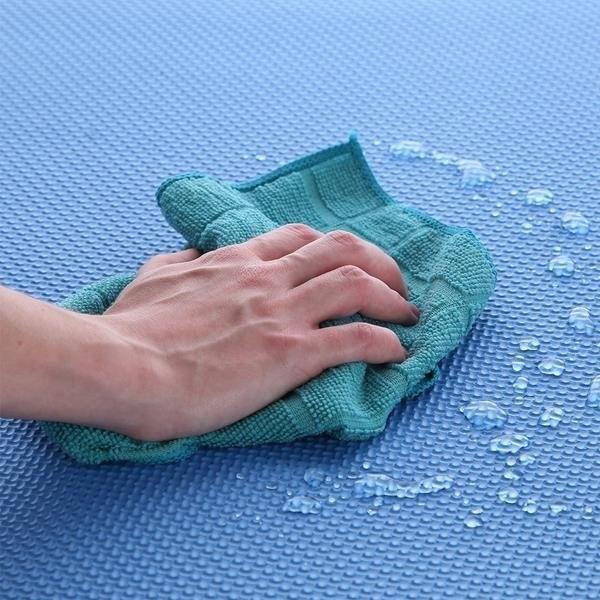 Productafbeelding One Sudedamas kilimėlis treniruotėms Fitness MP10 žalias-mėlynas-raudonas, 60x60x1,0cm (9 dalių) (10 mm)