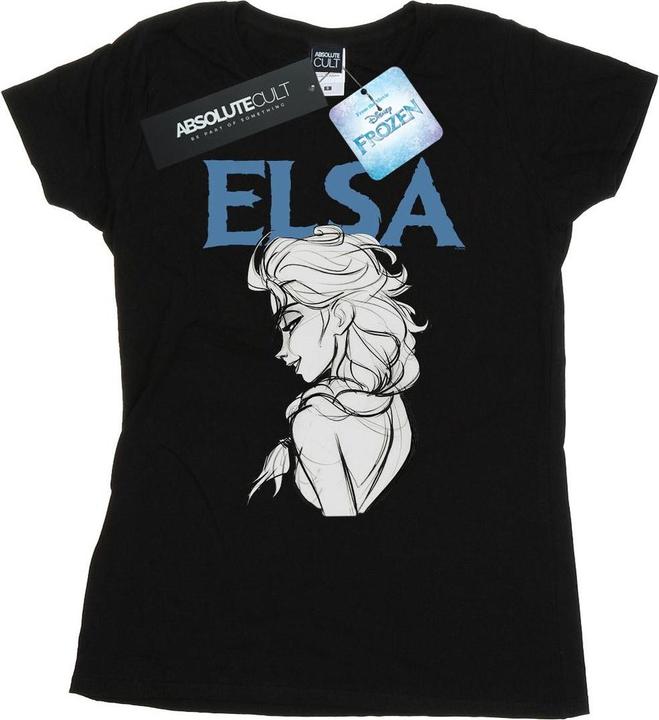Disney Frozen Elsa Profile Sketch TShirt (M)